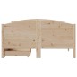 vidaXL Massivholzbett ohne Matratze 140x190 cm Kiefernholz vidaXL Massivholzbett ohne Matratze 140x190 cm Kiefernholz