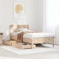 vidaXL Massivholzbett ohne Matratze 75x190 cm Kiefernholz vidaXL Massivholzbett ohne Matratze 75x190 cm Kiefernholz