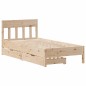 vidaXL Massivholzbett ohne Matratze 75x190 cm Kiefernholz vidaXL Massivholzbett ohne Matratze 75x190 cm Kiefernholz
