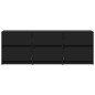 vidaXL TV-Schrank mit LED-Beleuchtung Schwarz 140x34x50 cm vidaXL TV-Schrank mit LED-Beleuchtung Schwarz 140x34x50 cm