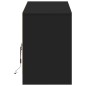 vidaXL TV-Schrank mit LED-Beleuchtung Schwarz 140x34x50 cm vidaXL TV-Schrank mit LED-Beleuchtung Schwarz 140x34x50 cm