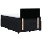 vidaXL Boxspringbett mit Matratze Schwarz 120x190 cm Samt vidaXL Boxspringbett mit Matratze Schwarz 120x190 cm Samt