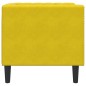 vidaXL Chesterfield-Sessel Gelb Samt vidaXL Chesterfield-Sessel Gelb Samt