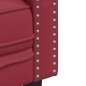 vidaXL Chesterfield-Sofa 3-Sitzer Weinrot Kunstleder vidaXL Chesterfield-Sofa 3-Sitzer Weinrot Kunstleder