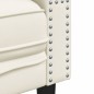 vidaXL Chesterfield-Sofa mit Nackenrollen 3-Sitzer Creme Samt vidaXL Chesterfield-Sofa mit Nackenrollen 3-Sitzer Creme Samt