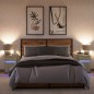vidaXL Nachttische mit LED-Leuchten 2 Stk. Sonoma Eiche Holzwerkstoff vidaXL Nachttische mit LED-Leuchten 2 Stk. Sonoma Eiche Holzwerkstoff