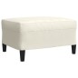vidaXL 4-tlg. Sofagarnitur mit Kissen und Nackenrollen Creme Samt vidaXL 4-tlg. Sofagarnitur mit Kissen und Nackenrollen Creme Samt