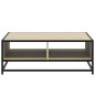 vidaXL Couchtisch Sonoma-Eiche 80x80x30 cm Holzwerkstoff und Metall vidaXL Couchtisch Sonoma-Eiche 80x80x30 cm Holzwerkstoff und Metall