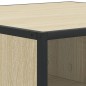vidaXL Couchtisch Sonoma-Eiche 80x80x30 cm Holzwerkstoff und Metall vidaXL Couchtisch Sonoma-Eiche 80x80x30 cm Holzwerkstoff und Metall