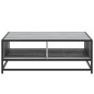 vidaXL Couchtisch Grau Sonoma 80x80x30 cm Holzwerkstoff und Metall vidaXL Couchtisch Grau Sonoma 80x80x30 cm Holzwerkstoff und Metall