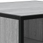 vidaXL Couchtisch Grau Sonoma 80x80x30 cm Holzwerkstoff und Metall vidaXL Couchtisch Grau Sonoma 80x80x30 cm Holzwerkstoff und Metall