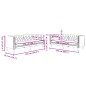 vidaXL 2-tlg. Chesterfield-Sofa-Set mit Nackenrollen Dunkelgrau Samt vidaXL 2-tlg. Chesterfield-Sofa-Set mit Nackenrollen Dunkelgrau Samt