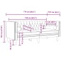 vidaXL 3-tlg. Chesterfield-Sofa-Set mit Nackenrollen Schwarz Samt vidaXL 3-tlg. Chesterfield-Sofa-Set mit Nackenrollen Schwarz Samt