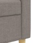 vidaXL 2-tlg. Sofagarnitur Taupe Stoff vidaXL 2-tlg. Sofagarnitur Taupe Stoff