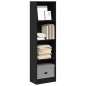 vidaXL Bücherregal Schwarz 40x24x143 cm Holzwerkstoff vidaXL Bücherregal Schwarz 40x24x143 cm Holzwerkstoff