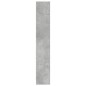 vidaXL Bücherregal Betongrau 40x24x143 cm Holzwerkstoff vidaXL Bücherregal Betongrau 40x24x143 cm Holzwerkstoff