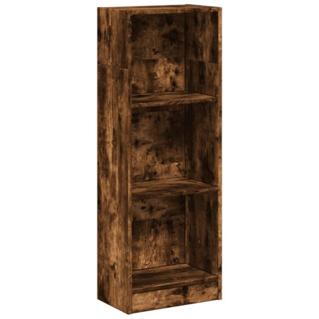 vidaXL Bücherregal Räuchereiche 40x24x109 cm Holzwerkstoff