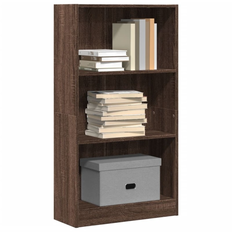 vidaXL Bücherregal Braun Eichen-Optik 60x24x109 cm Holzwerkstoff vidaXL Bücherregal Braun Eichen-Optik 60x24x109 cm Holzwerkstoff