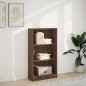 vidaXL Bücherregal Braun Eichen-Optik 60x24x109 cm Holzwerkstoff vidaXL Bücherregal Braun Eichen-Optik 60x24x109 cm Holzwerkstoff