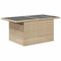 vidaXL 9-tlg. Garten-Sofagarnitur mit Kissen Beige Poly Rattan vidaXL 9-tlg. Garten-Sofagarnitur mit Kissen Beige Poly Rattan