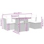 vidaXL 6-tlg. Garten-Sofagarnitur mit Kissen Beige Poly Rattan vidaXL 6-tlg. Garten-Sofagarnitur mit Kissen Beige Poly Rattan