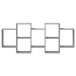 vidaXL Wandregal Betongrau 159x18x65 cm Holzwerkstoff vidaXL Wandregal Betongrau 159x18x65 cm Holzwerkstoff