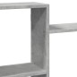vidaXL Wandregal Betongrau 159x18x65 cm Holzwerkstoff vidaXL Wandregal Betongrau 159x18x65 cm Holzwerkstoff