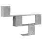 vidaXL Wandregal Betongrau 100x15x70 cm Holzwerkstoff vidaXL Wandregal Betongrau 100x15x70 cm Holzwerkstoff