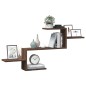 vidaXL Wandregal Braun Eichen-Optik 104x15x49 cm Holzwerkstoff vidaXL Wandregal Braun Eichen-Optik 104x15x49 cm Holzwerkstoff