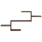 vidaXL Wandregal Braun Eichen-Optik 104x15x49 cm Holzwerkstoff vidaXL Wandregal Braun Eichen-Optik 104x15x49 cm Holzwerkstoff