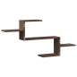 vidaXL Wandregal Braun Eichen-Optik 104x15x49 cm Holzwerkstoff vidaXL Wandregal Braun Eichen-Optik 104x15x49 cm Holzwerkstoff