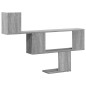 vidaXL Wandregal Grau Sonoma 100x15x70 cm Holzwerkstoff vidaXL Wandregal Grau Sonoma 100x15x70 cm Holzwerkstoff