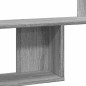 vidaXL Wandregal Grau Sonoma 100x15x70 cm Holzwerkstoff vidaXL Wandregal Grau Sonoma 100x15x70 cm Holzwerkstoff
