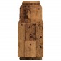vidaXL Wandregal Altholz-Optik 129x18x42 cm Holzwerkstoff vidaXL Wandregal Altholz-Optik 129x18x42 cm Holzwerkstoff