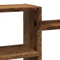 vidaXL Wandregal Altholz-Optik 129x18x42 cm Holzwerkstoff vidaXL Wandregal Altholz-Optik 129x18x42 cm Holzwerkstoff