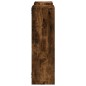 vidaXL Wandregal Räuchereiche 96x18x60 cm Holzwerkstoff vidaXL Wandregal Räuchereiche 96x18x60 cm Holzwerkstoff