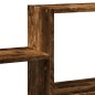 vidaXL Wandregal Räuchereiche 96x18x60 cm Holzwerkstoff vidaXL Wandregal Räuchereiche 96x18x60 cm Holzwerkstoff