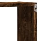 vidaXL Wandregal Räuchereiche 96x18x60 cm Holzwerkstoff vidaXL Wandregal Räuchereiche 96x18x60 cm Holzwerkstoff