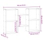vidaXL Wandregal Räuchereiche 96x18x60 cm Holzwerkstoff vidaXL Wandregal Räuchereiche 96x18x60 cm Holzwerkstoff
