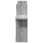 vidaXL Wandregale 2 Stk. Grau Sonoma 38x12x38 cm Holzwerkstoff vidaXL Wandregale 2 Stk. Grau Sonoma 38x12x38 cm Holzwerkstoff