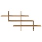 vidaXL Wandregal Artisan-Eiche 124,5x18x60,5 cm Holzwerkstoff vidaXL Wandregal Artisan-Eiche 124,5x18x60,5 cm Holzwerkstoff