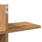vidaXL Wandregal Artisan-Eiche 124,5x18x60,5 cm Holzwerkstoff vidaXL Wandregal Artisan-Eiche 124,5x18x60,5 cm Holzwerkstoff