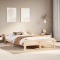 vidaXL Massivholzbett ohne Matratze 140x200 cm Kiefernholz vidaXL Massivholzbett ohne Matratze 140x200 cm Kiefernholz