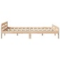 vidaXL Massivholzbett ohne Matratze 140x200 cm Kiefernholz vidaXL Massivholzbett ohne Matratze 140x200 cm Kiefernholz