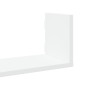 vidaXL Wandregale 3 Stk. Weiß 80x18x18 cm Holzwerkstoff vidaXL Wandregale 3 Stk. Weiß 80x18x18 cm Holzwerkstoff