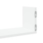 vidaXL Wandregale 3 Stk. Weiß 80x18x18 cm Holzwerkstoff vidaXL Wandregale 3 Stk. Weiß 80x18x18 cm Holzwerkstoff