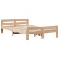 vidaXL Massivholzbett ohne Matratze 135x190 cm Kiefernholz vidaXL Massivholzbett ohne Matratze 135x190 cm Kiefernholz