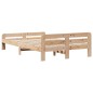 vidaXL Massivholzbett ohne Matratze 135x190 cm Kiefernholz vidaXL Massivholzbett ohne Matratze 135x190 cm Kiefernholz