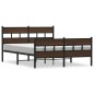 vidaXL Bettgestell ohne Matratze mit Kopf- und Fußteil 140x190 cm vidaXL Bettgestell ohne Matratze mit Kopf- und Fußteil 140x190 cm