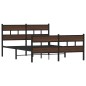 vidaXL Bettgestell ohne Matratze mit Kopf- und Fußteil 140x190 cm vidaXL Bettgestell ohne Matratze mit Kopf- und Fußteil 140x190 cm